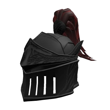 Dark kingsguard plate helmet