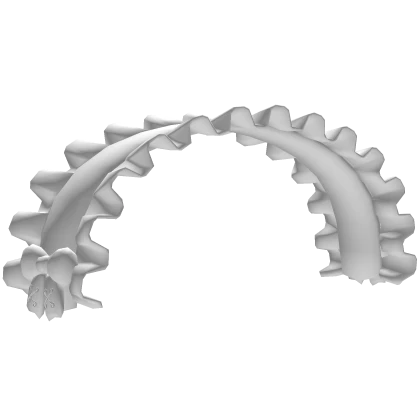 ✿ white ruffled maid headband w/ bows