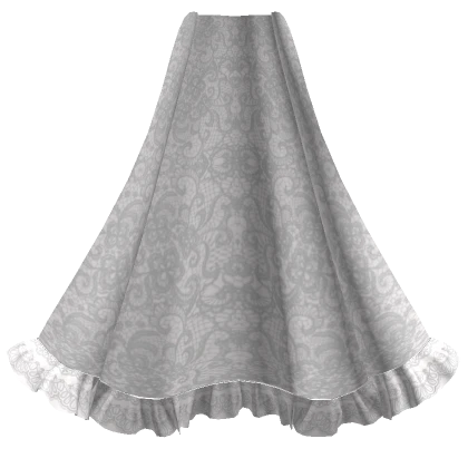 Elegant Laced Veil Extension in White