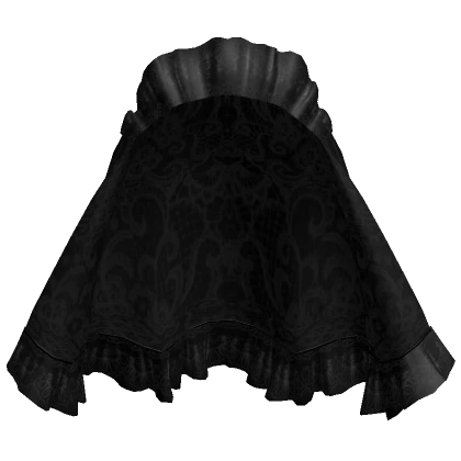 Elegant Laced Veil in Black