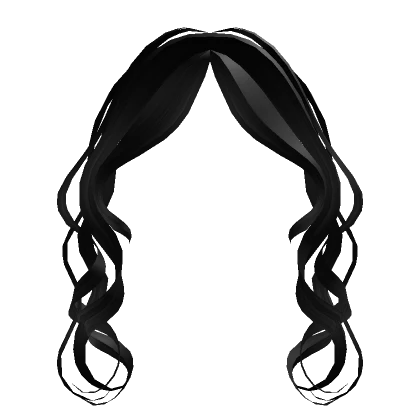 black curly bangs (For Chibi Doll)