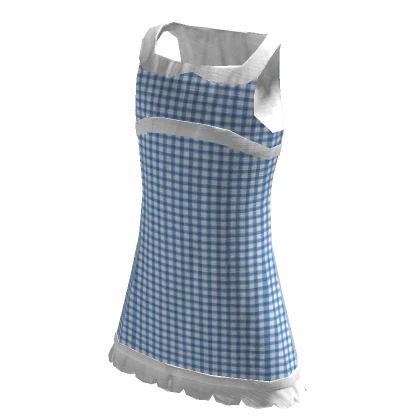 Cute vintage retro dress checked pattern