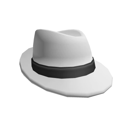 White Classic Fedora