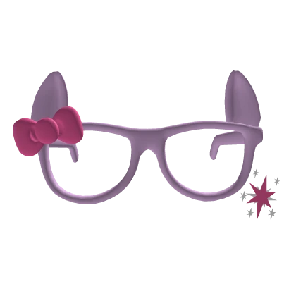 magic pony kawaii glasses