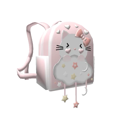 Cute Kawaii Kitty Backpack ୧