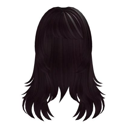 ➴ sweet wavy hair plum