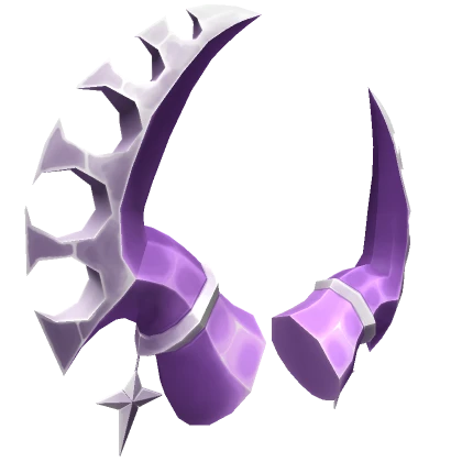 Purple Furry Exodus Horns