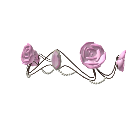 Fairy Rose Tiara in pink