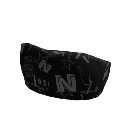 Stylized Crop Top Black