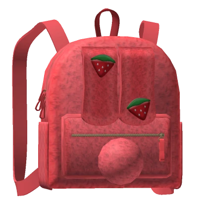 Cute Kawaii Strawberry Backpack (3.0)