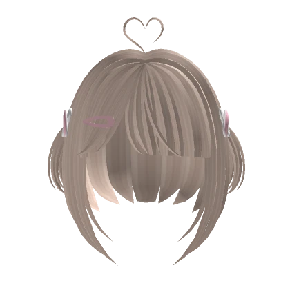 ♡ cutecore half up pigtails w/ hairclips blonde