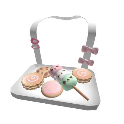 Cutesy Cookies and Dango Food Tray 
