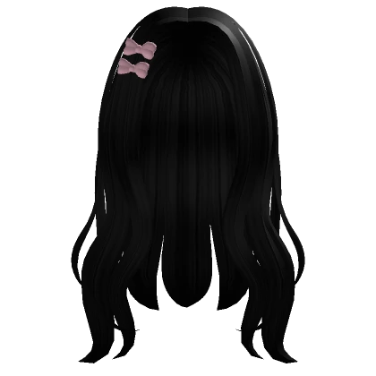 Hair with bows