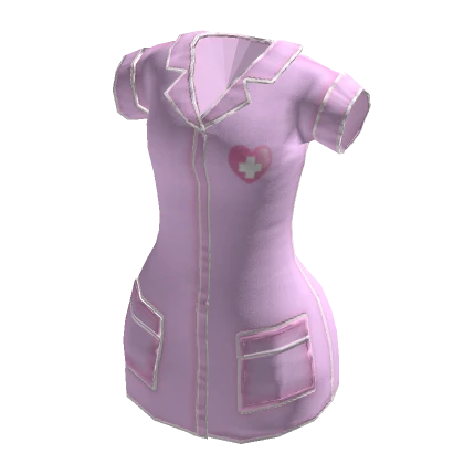 Pink Medical Outfit Nurse Doctor Vet