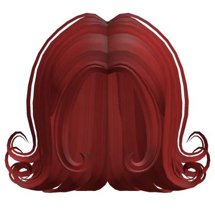 ♡ mystic angel swirly hair (red)