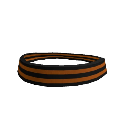 6b47 Orange Striped Helmet Band !!V2 IN DESC!