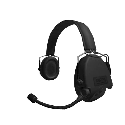 (Cap) Black Nordin SUPREME MIL CC Headset
