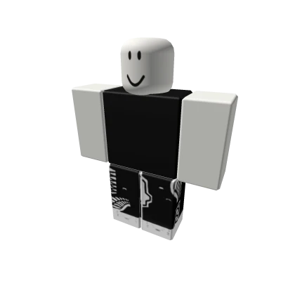 FF angelic black and white pants