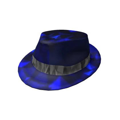 Blue Sparkle Fedora