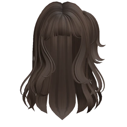 Voluminous Kawaii Long Hair Pigtail (Brown)