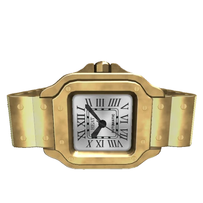 [R6] Luxury Gold Watch