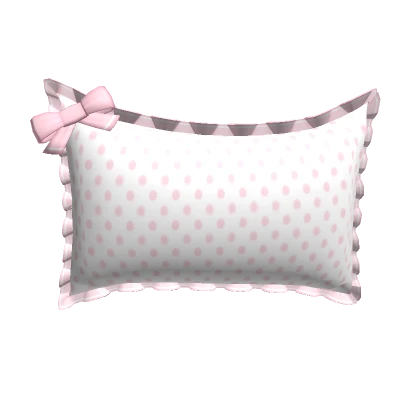 3.0 Pink Japanese waist pillow with bow