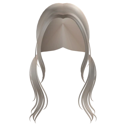 Cute Wispy Pigtails in Light Blonde