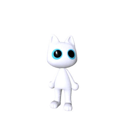 Mini White Cat