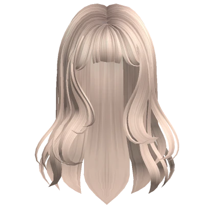 Coconut Fairy Beach Wavy Hair (Platinium)