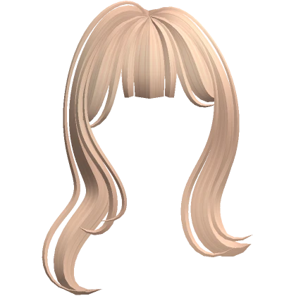 Kawaii Coconut Beach Swoopy Bangs (Blonde)