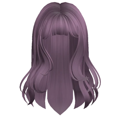 Coconut Fairy Beach Wavy Hair (Dark Purple)