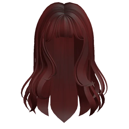 Coconut Fairy Beach Wavy Hair (Dark Red)