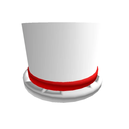 N's Red Banded White TopHat