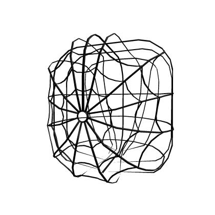 Black Web Pattern