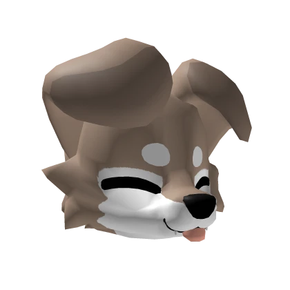 Happy Light Tan Brown Kemono Dog