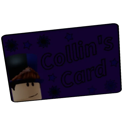 Collin's Membership Card