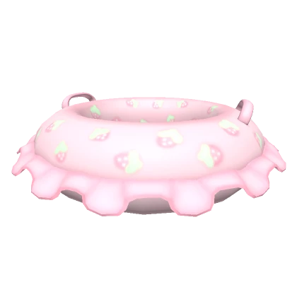 summer strawberry floatie (pink)