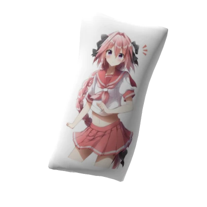 Astolfo Pillow on Back