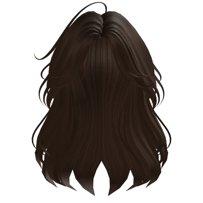 Straight Flowy Anime Hair (BROWN)