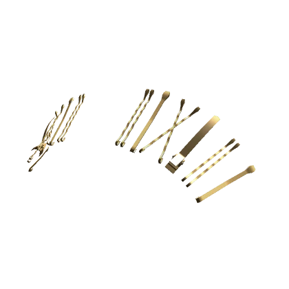 Y2K Bobby Pins [Gold]