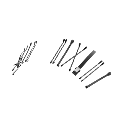 Y2K Bobby Pins [Black]