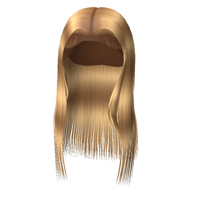 𝓖 Blonde Middle Part Silk Press Lace