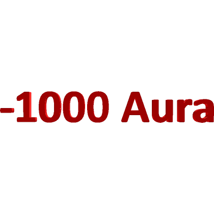 -1,000 Aura