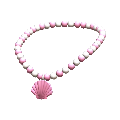 Summer Seashell Necklace - Pink 🐚