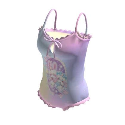  ✨One piece cami bodysuit swimsuit(Pastel)