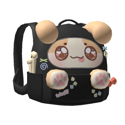 Cute Kawaii Dog Backpack w Paws (3.0)