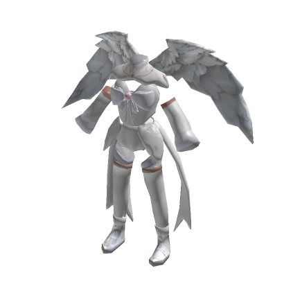 All-White Angelic Outfit