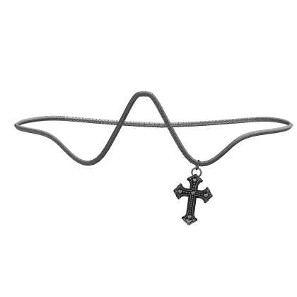 Mouth Hanging Cross Chain