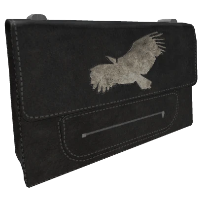 Omerta™ Silver Vulture Crossbody[Bag]