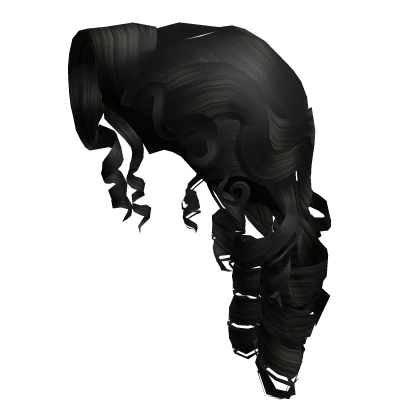 Penelope's Opulent Curls in Black